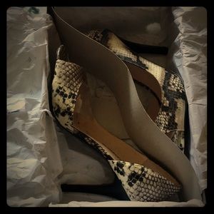 8M Worthington Snake Pattern 3 1/2” heels